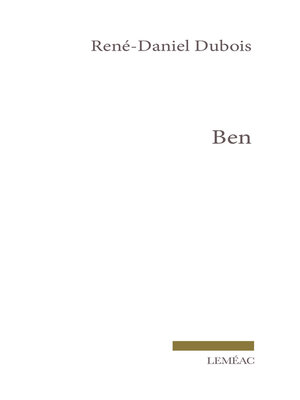 cover image of Ben